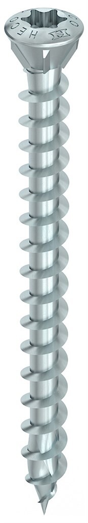 HECO-TOPIX-plus plank screw 3.5 x 40 zinc plated blue A3K T 10